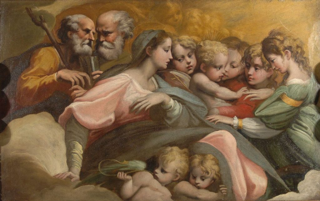 immatgine per Matrimonio mistico di santa Caterina d'Alessandria