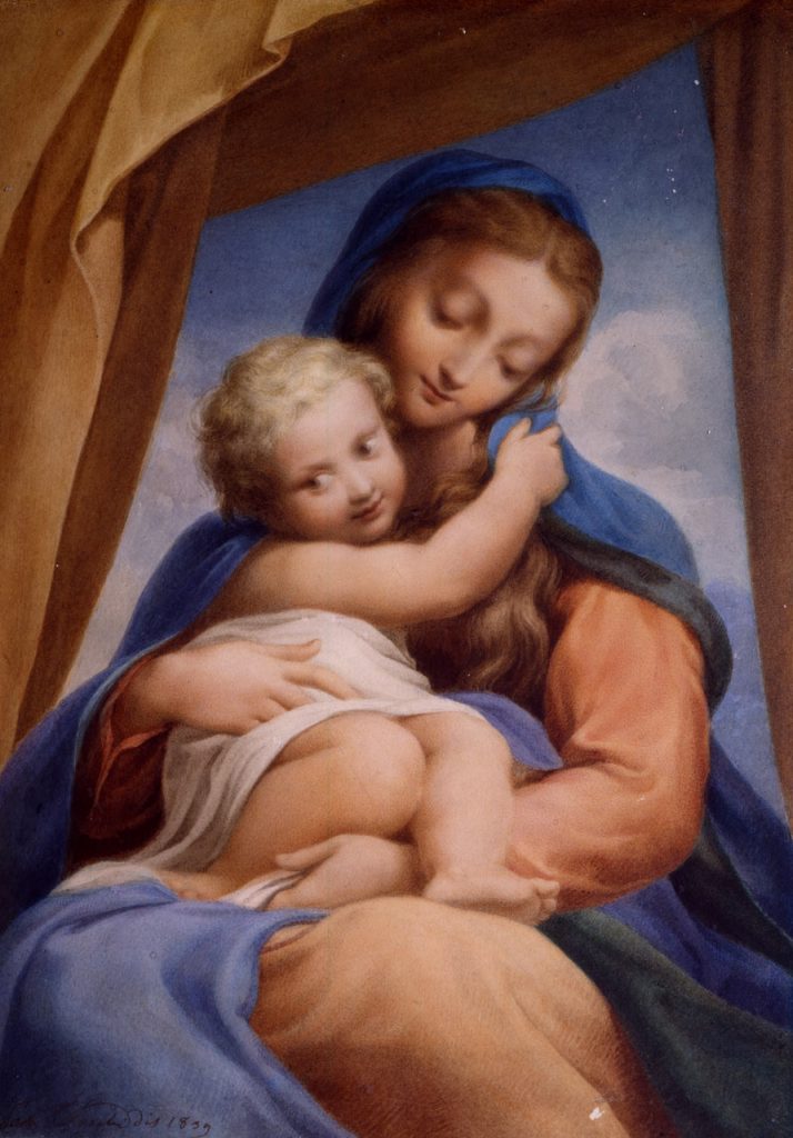 immagine per Madonna della scala (da Correggio)