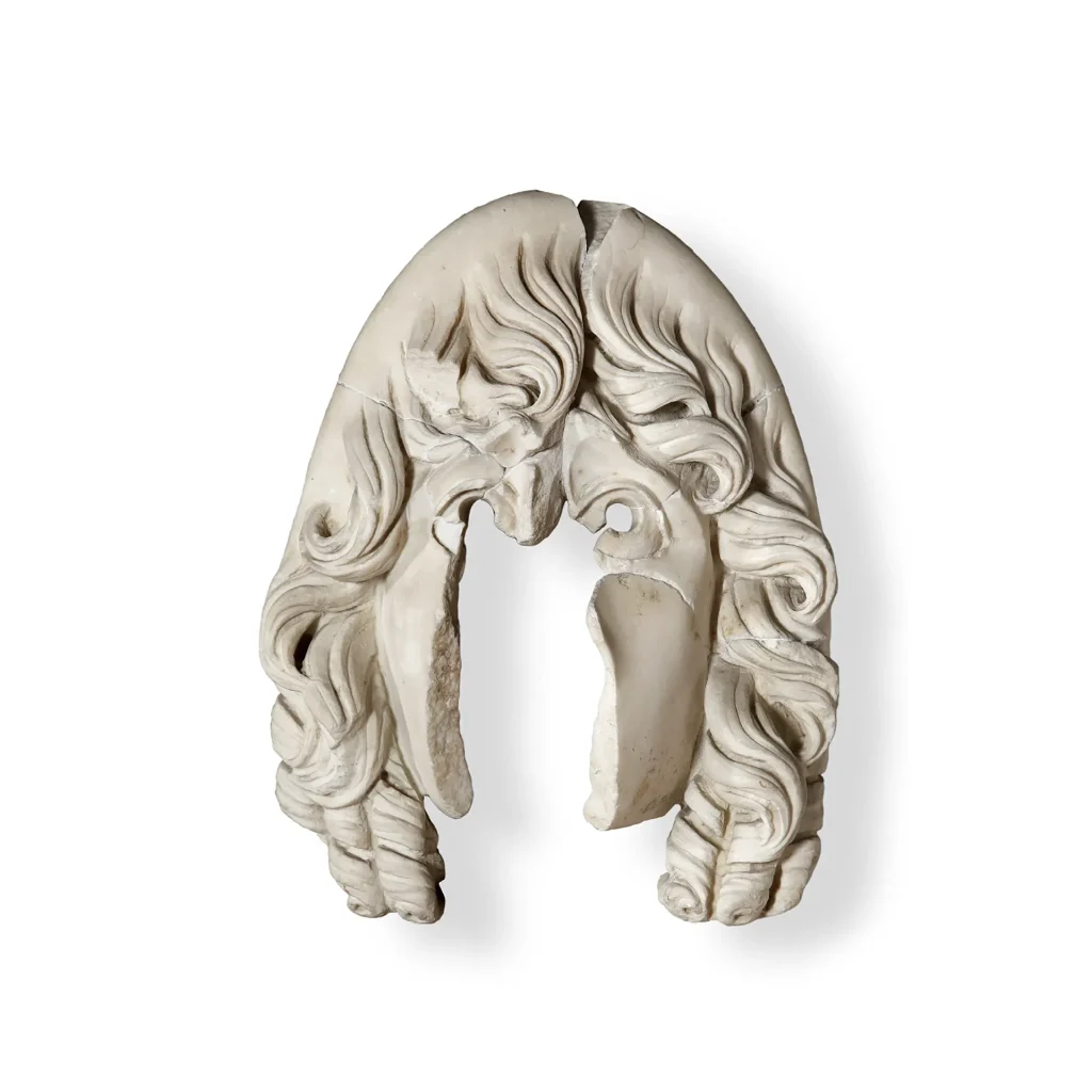 immagine per Maschera tragica, parte della decorazione del teatro romano, I sec.d.C.